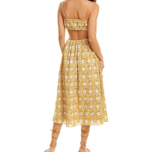 Celina Moon cutout midi dress, size medium - Picture 2 of 6